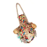 Parrot Toys Chew Toy Ball Cage Bite Hanging Training Bird Chewing Toy for2465