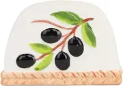 Ceramic Napkin Holders - Olive Branch