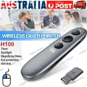 Wireless Spotlight Presentation Remote Air Mouse Control Digital Laser Pointer