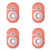 4x Sundae 100g Kids Fizzing Bath Bomb Bathroom Fruit Tingle Body/Skin Wash