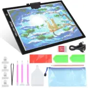 A3 A4 Tracing Drawing Board LED Light Box Stencil Tattoo Art Design Copy Pad USB