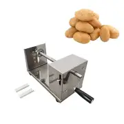 Manual Rotary Potato Tower Making Machine Spiral Potato Slicer Chips Twister