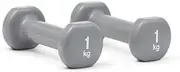 Reebok Dumbbells, Set of 2, Pair for Muscle Training, Kind Training, Soft Coating