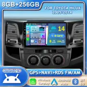 FOR 2005-2014 TOYOTA HILUX Head Unit Car Stereo Navi GPS CarPlay Android14 256GB