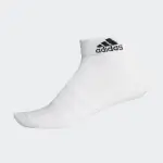 ADIDAS LIGHT ANK 1PP 腳踝襪 足弓支撐 運動 休閒 訓練 舒適 白 [DZ9405]