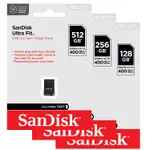 SANDISK CZ430 128G 256G 512G ULTRA FIT USB3.1 隨身碟