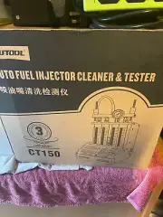 AUTOOL CT150 Auto Fuel Injector Cleaner 4-Cyl - Ultrasonic Tester Cleaning Tank