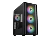 Cooler Master MasterBox 600 ATX Black Mid-Tower Case, Back-Connected Motherboard