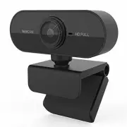 Webcam with Microphone, 30FPS Full HD 1080P Video Camera for Black