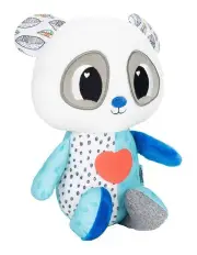 [LAMAZE] Soothing Music Light-Up Heart Panda Animal Plush Toy