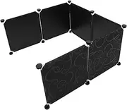 Totority 1Set Cat Litter Box Enclosure Splash Guards Privacy Protectors for Litter Box Durable Design Prevents Mess and Protects Walls for All Cat