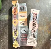 Benefit Mini 24-HR Brow Setter Clear & Mini Precisely My Brow Pencil #3 NIB!