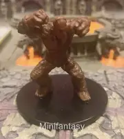Clay Golem D&D Miniature Dungeons Dragons Sand Mud Construct Pathfinder 26