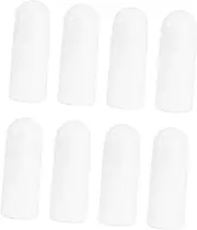 WEKADRIN 10pcs Essential Oil Roller Bottles 50ml Roll-on Perfume Dispenser Portable Leakproof Glass Travel Size Random Style