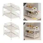 Under Sink Sliding Drawer Organizer Spice Holder Pull Out Cabinet Organizer