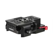 DSLR Camera QR Sliding Baseplate w/ 15mm Railblock fr ARRI 12" Dovetail Bridge