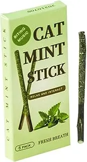 Cat Chew Sticks | Silvervine Sticks for Cat Chew Toys and Kittens Teeth Cleaning,Care Cat Treat Toys, Edible Kitten Toys for Cats