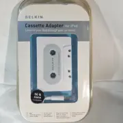 Belkin Cassette Tape Jack Adapter For iPod MP3 Player NEW Factory Sealed 5G Nano
