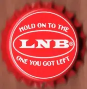 USA Plastic Lined Beer Crown Bottle Cap: Left Nut Brewing