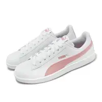 在飛比找PChome24h購物優惠-Puma 彪馬 休閒鞋 Up 白 粉紅 小白鞋 皮革 復古 