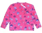 Sarasota Cotton 2X Pink Starfish Siesta Key French Terry Pullover Sweatshirt NWT