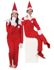 Rubies Elf On The Shelf Christmas Fancy Dress Up Costume in Red