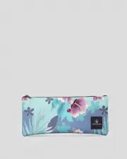 [Volcom] Volcom Patch Attack Pencil Case in Glacier Blue Green One Size Glacier Blue Green