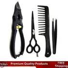 Beauty Saloon kit Tools Hairdressing Scissors Hair Combs Eyebrow Tweezers