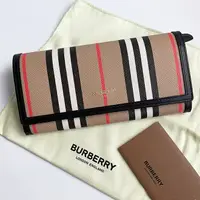 在飛比找樂天市場購物網優惠-美國百分百【全新真品】Burberry 皮夾 長夾 錢包 皮