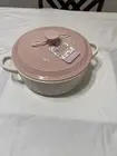 THE BAKE SHOP COVERED CASSEROLE DISH STONEWARE BY MASTERCLASS