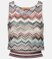 [Missoni] Missoni Zigzag top UK 12 multicoloured