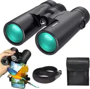 10X42 Roof Prism Binoculars for Adults, HD Professional Binoculars for Bird Watc