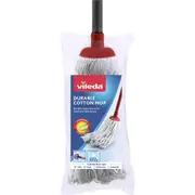 Vileda Durable Cotton Mop with Telescopic Handle each