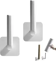 Adhesive Hooks | Adhesive Hand Towel Ring - No Drilling Toilet Paper Hanger Hardware for Closet Living Room Clothes Hats RV Kitchen