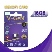 在飛比找蝦皮購物優惠-優質存儲卡 V-GEN 16gb 內存 Micro Sd 1