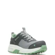 Women's JumpStart Low EnergyBound Carbon Safety Toe Work Shoe Grey/Jade - E09502