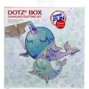 DOTZ BOX DIAMOND DOTTING KIT - NARWHAL DREAMS