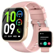Smart Watches for Women Men Answer/Make Call, 1.85" Fitness Watch with 120+ S...