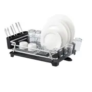 D.Line Pinnacle Aluminium Dish Rack Drainer Drying Drainboard Storage Organiser