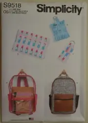 Simplicity- 9518 - Backpacks and Accessories
