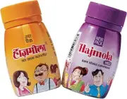 Dabur Hajmola Regular & Imli (Tamarind) Digestive 120 Tablets 66g Free Shipping