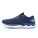 Mizuno 慢跑鞋 Wave Skyrise 4 藍 白 路跑 美津濃 回彈 男鞋 【ACS】 J1GC2309-53