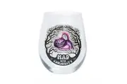 Mad Cat Stemless Wine Glass