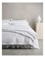 [Sheridan] Tencel Quilt Cover Set in White