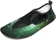 [BTCOWZRV] Water Shoes for Women Men Hacker Attack Water Sports Shoes Slip-on Breathable Lightweight Athletic Aqua Sock