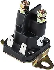 Jodriva 725-06153A 725-06153 12V Riding Lawn Mower Starter Solenoid Relay -, forCub Cadet, XT1 XT2 Enduro RZT LT1 ZT1, for MTD, for Troy Bilt, Yard Man Husky Yard Machines Craftsman, for ZERO, Turn La