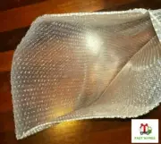 6 Huge Bubble Wrap Bags(730mmx500mm), Very Soft Robust Protection For Large Item