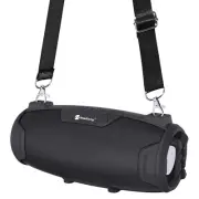 10W Indoor/Outdoor Bluetooth Karaoke Speaker With Microphone & Shoulder Strap