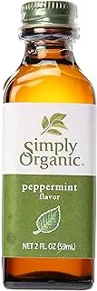 Simply Organic Simply Organic Peppermint Flavour 59ml, 59 ml