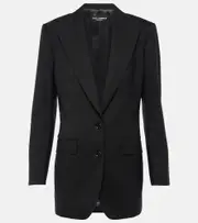 [Dolce & Gabbana] Dolce & Gabbana Virgin wool blazer AU 14 black